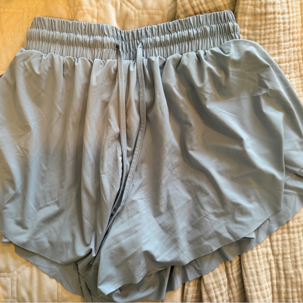 Altar'd State Light Blue Athletic Shorts